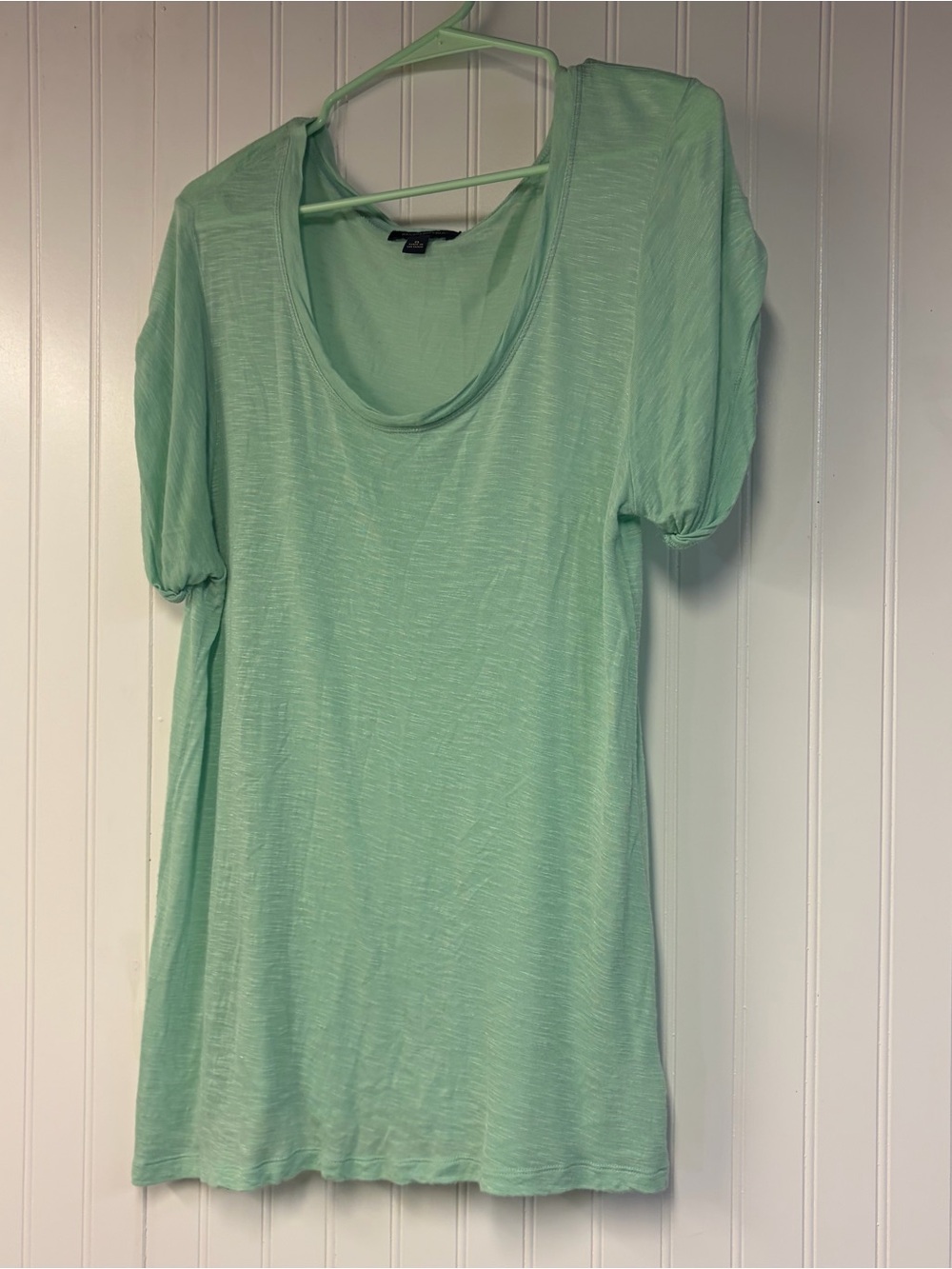 Banana Republic Light Mint Scoop Neck Women’s Top XL